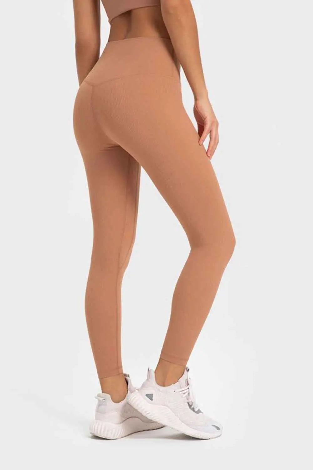 Millennia Highly Stretchy Wide Waistband Yoga Leggings - Mr Lou’s Place