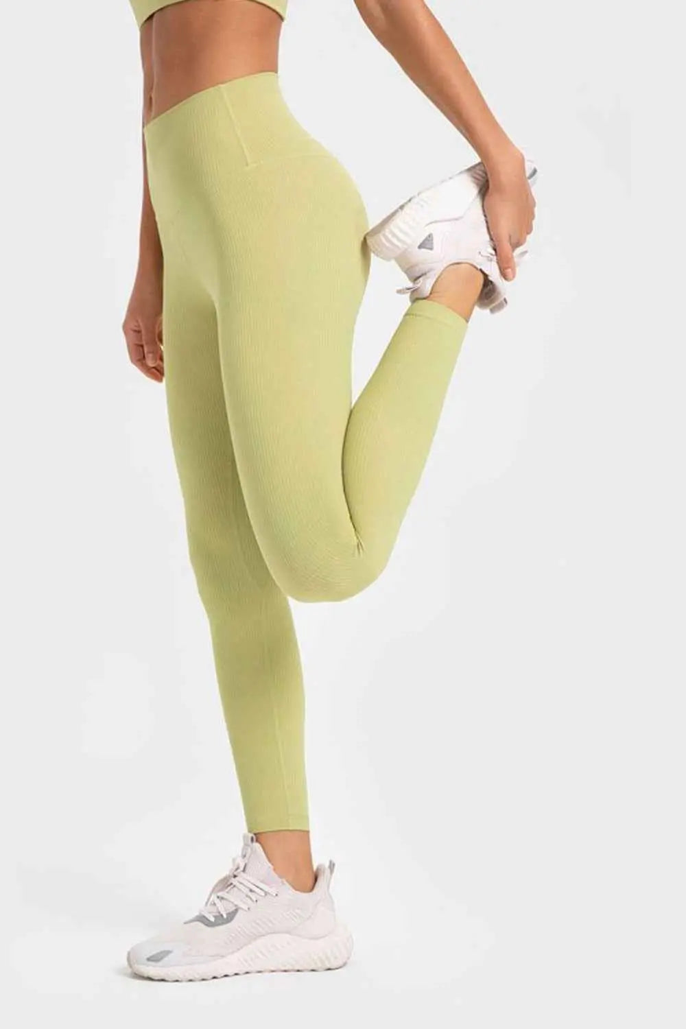 Millennia Highly Stretchy Wide Waistband Yoga Leggings - Mr Lou’s Place