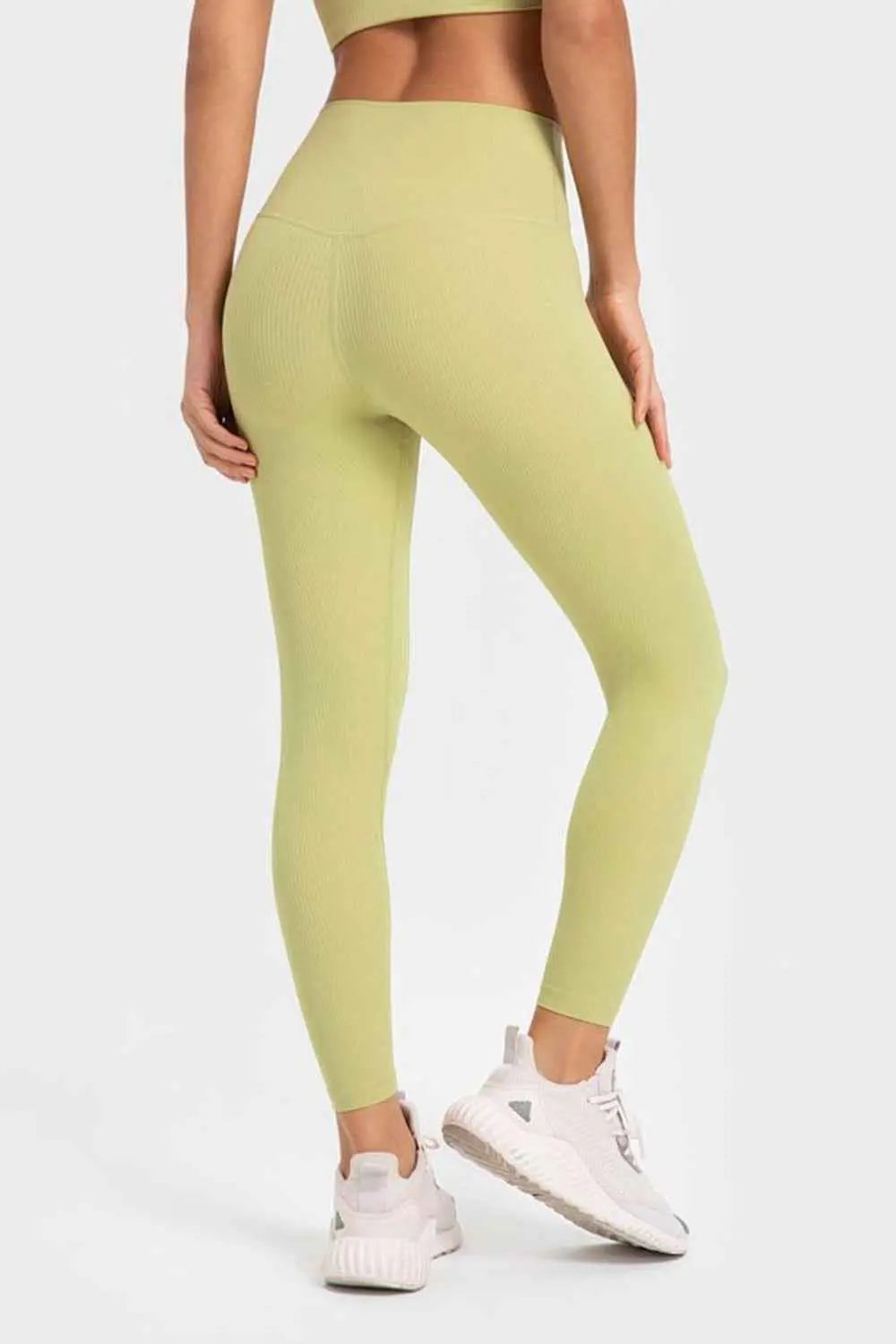 Millennia Highly Stretchy Wide Waistband Yoga Leggings - Mr Lou’s Place