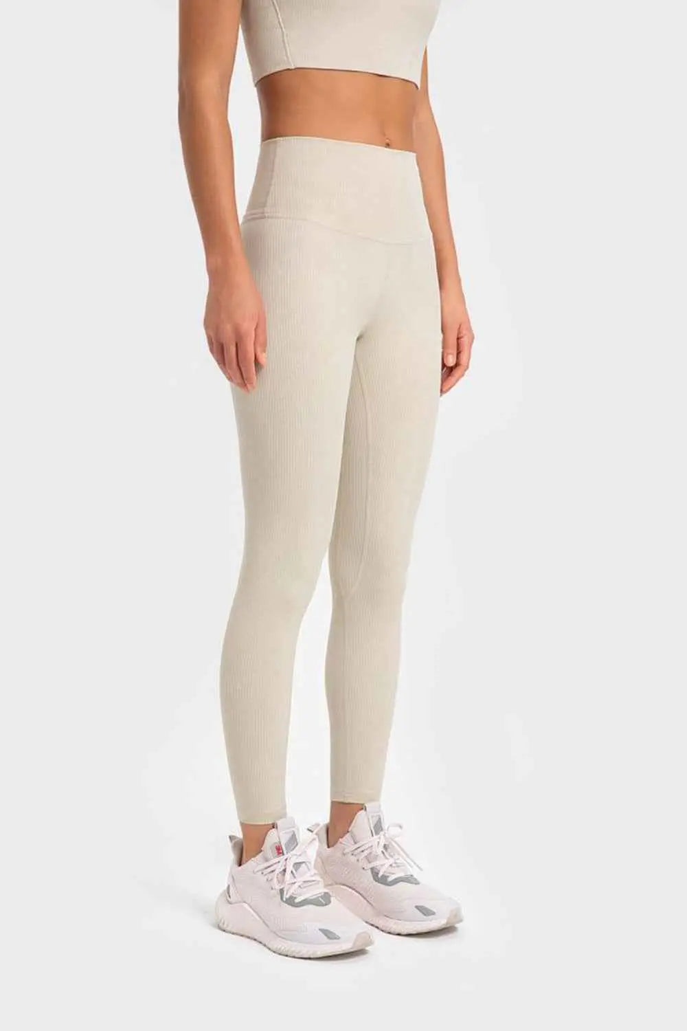 Millennia Highly Stretchy Wide Waistband Yoga Leggings - Mr Lou’s Place
