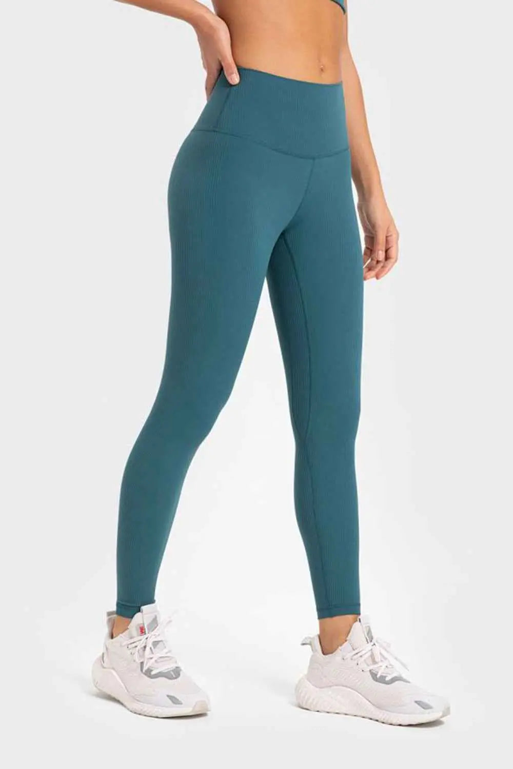 Millennia Highly Stretchy Wide Waistband Yoga Leggings - Mr Lou’s Place