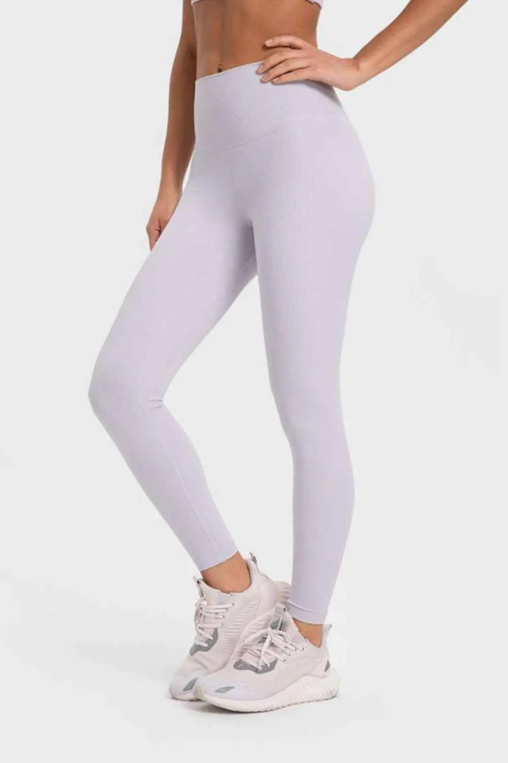 Millennia Highly Stretchy Wide Waistband Yoga Leggings - Mr Lou’s Place
