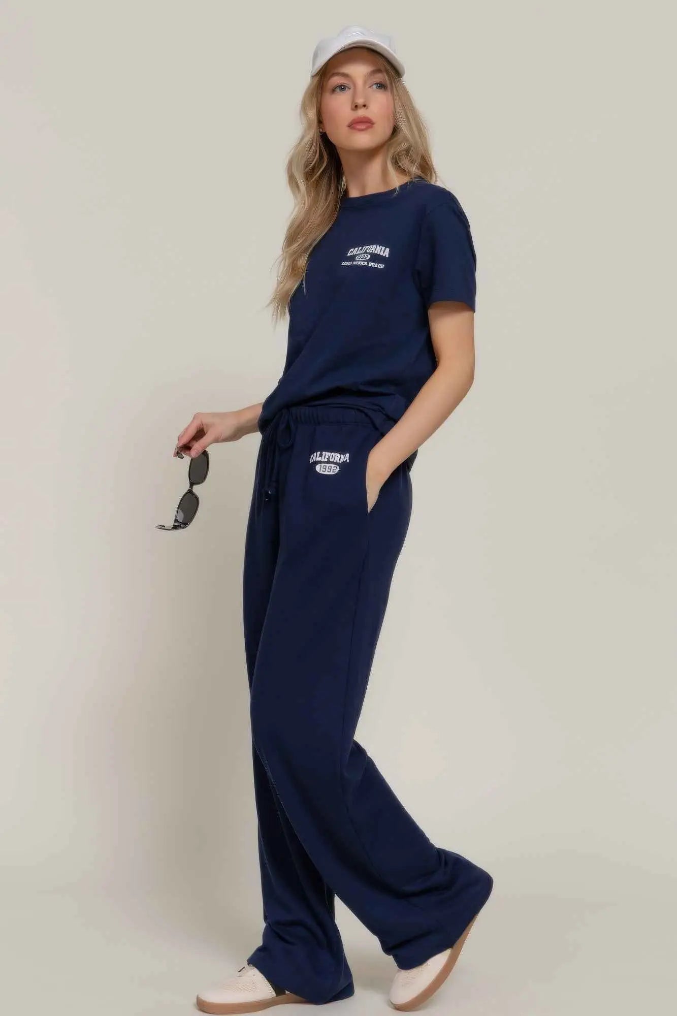 Waistband Print Detail Sweatpants - Mr Lou’s Place