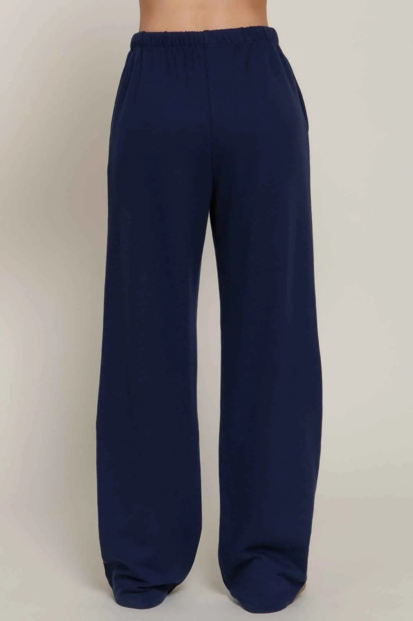 Waistband Print Detail Sweatpants - Mr Lou’s Place