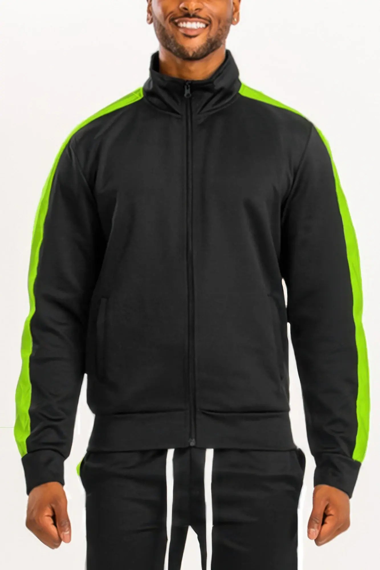 Track Single Stripe Jacket - Mr Lou’s Place