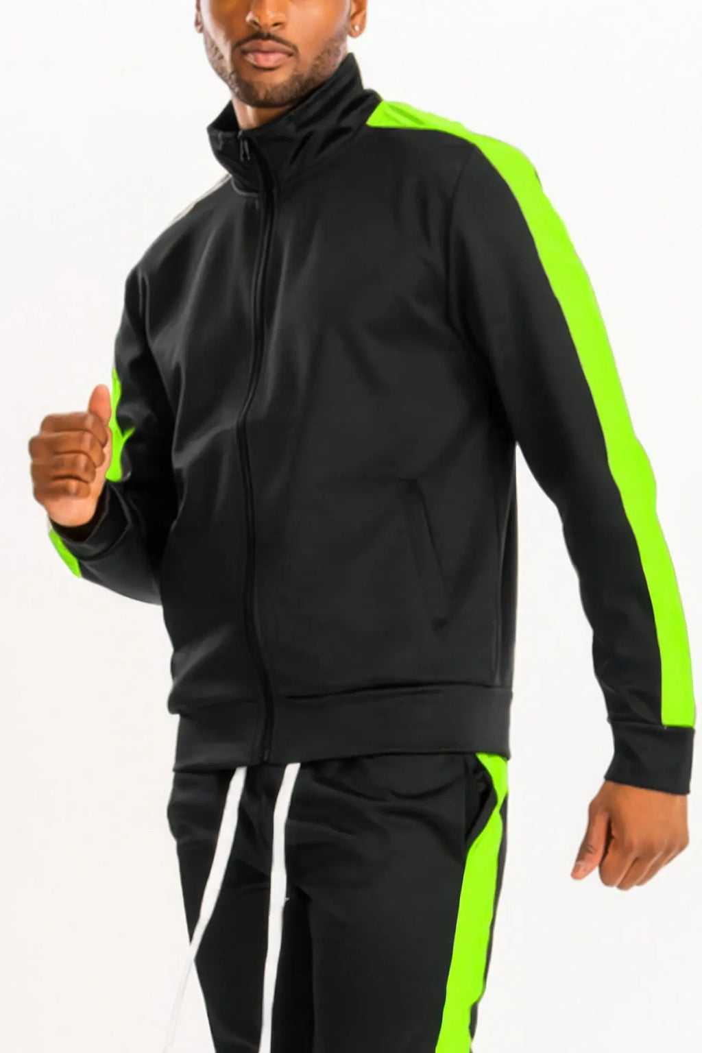 Track Single Stripe Jacket - Mr Lou’s Place