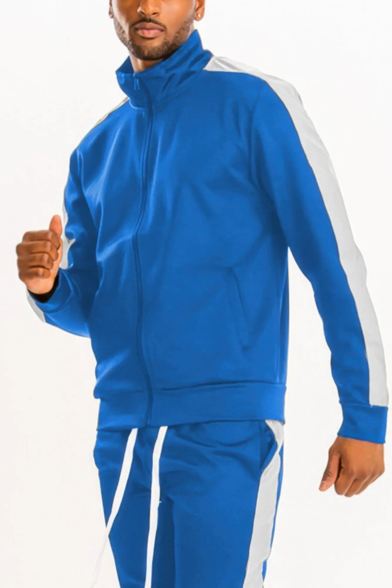 Track Single Stripe Jacket - Mr Lou’s Place
