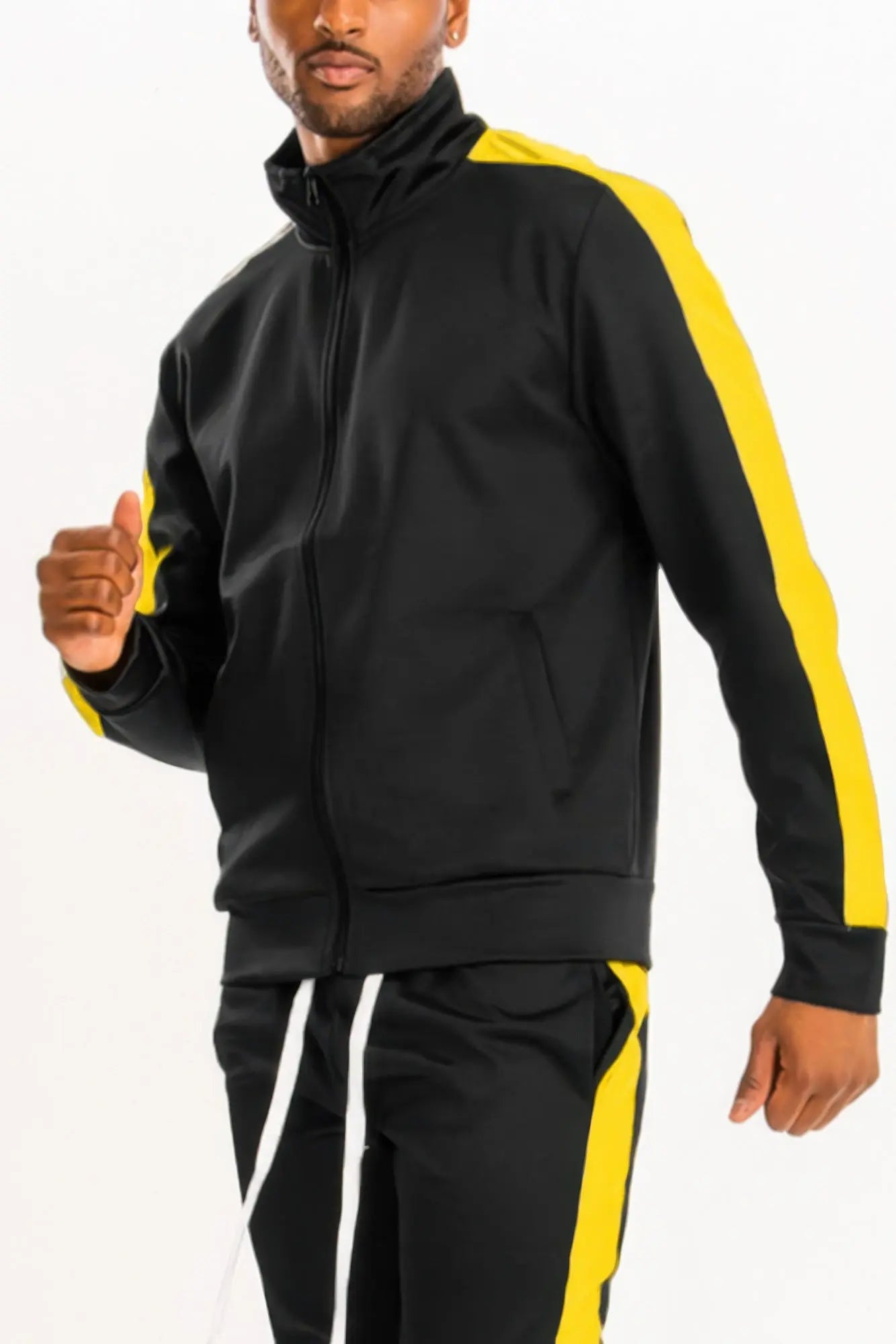 Track Single Stripe Jacket - Mr Lou’s Place