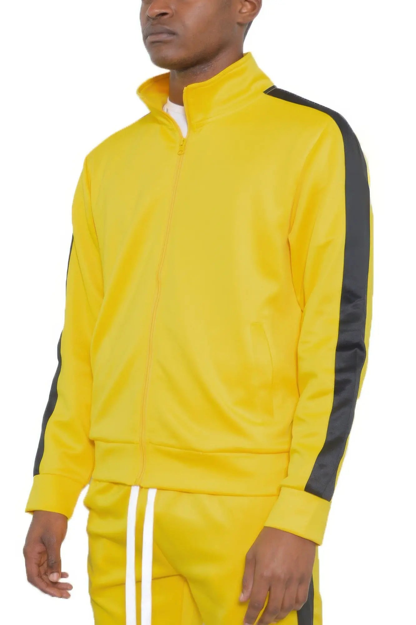 Track Single Stripe Jacket - Mr Lou’s Place