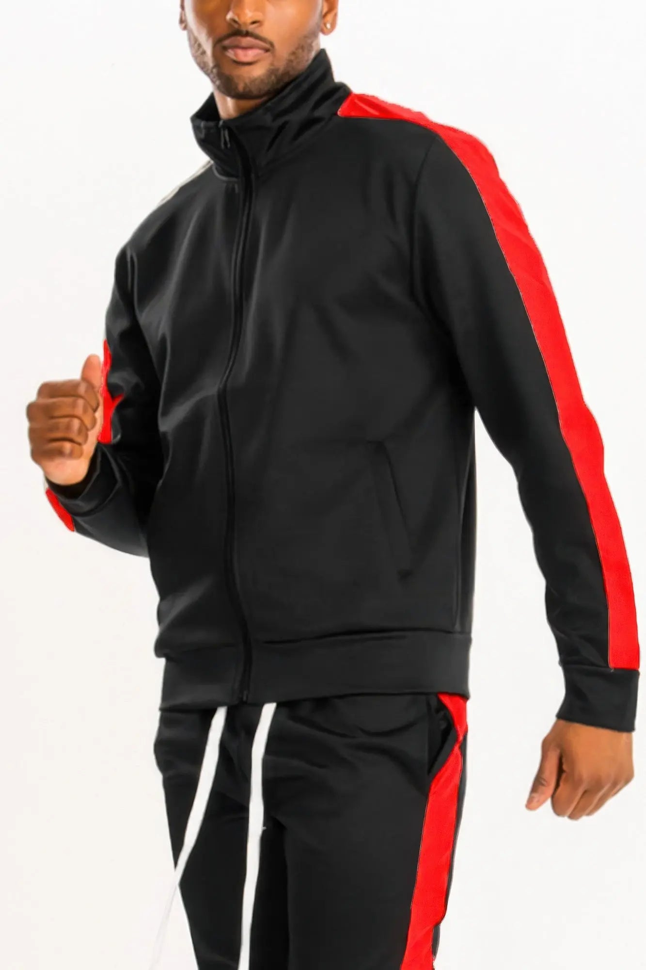 Track Single Stripe Jacket - Mr Lou’s Place
