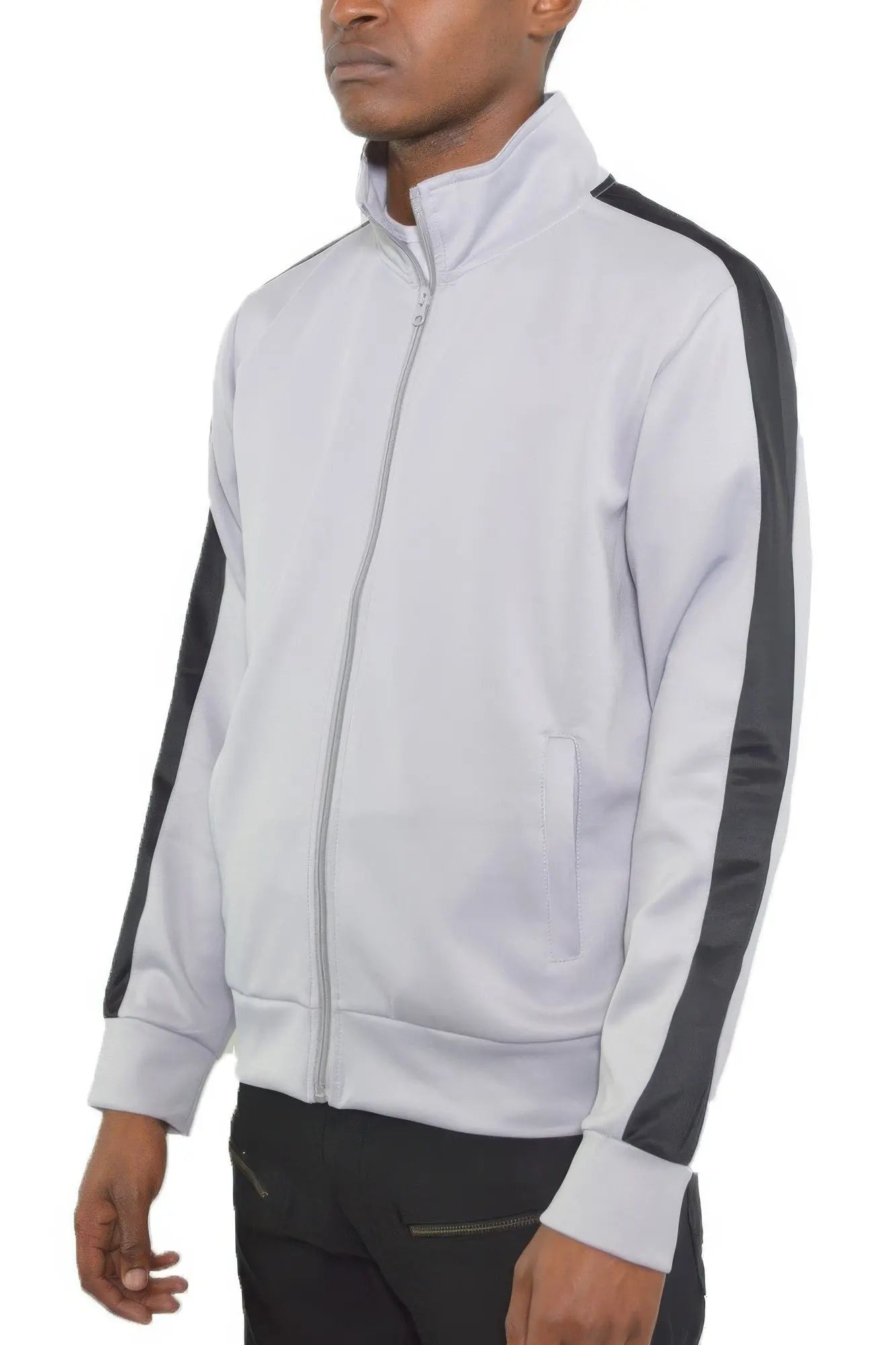 Track Single Stripe Jacket - Mr Lou’s Place