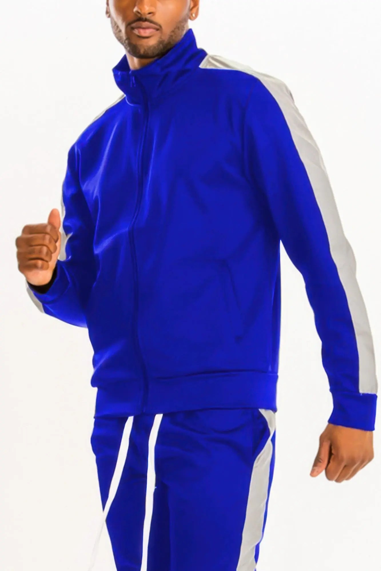 Track Single Stripe Jacket - Mr Lou’s Place