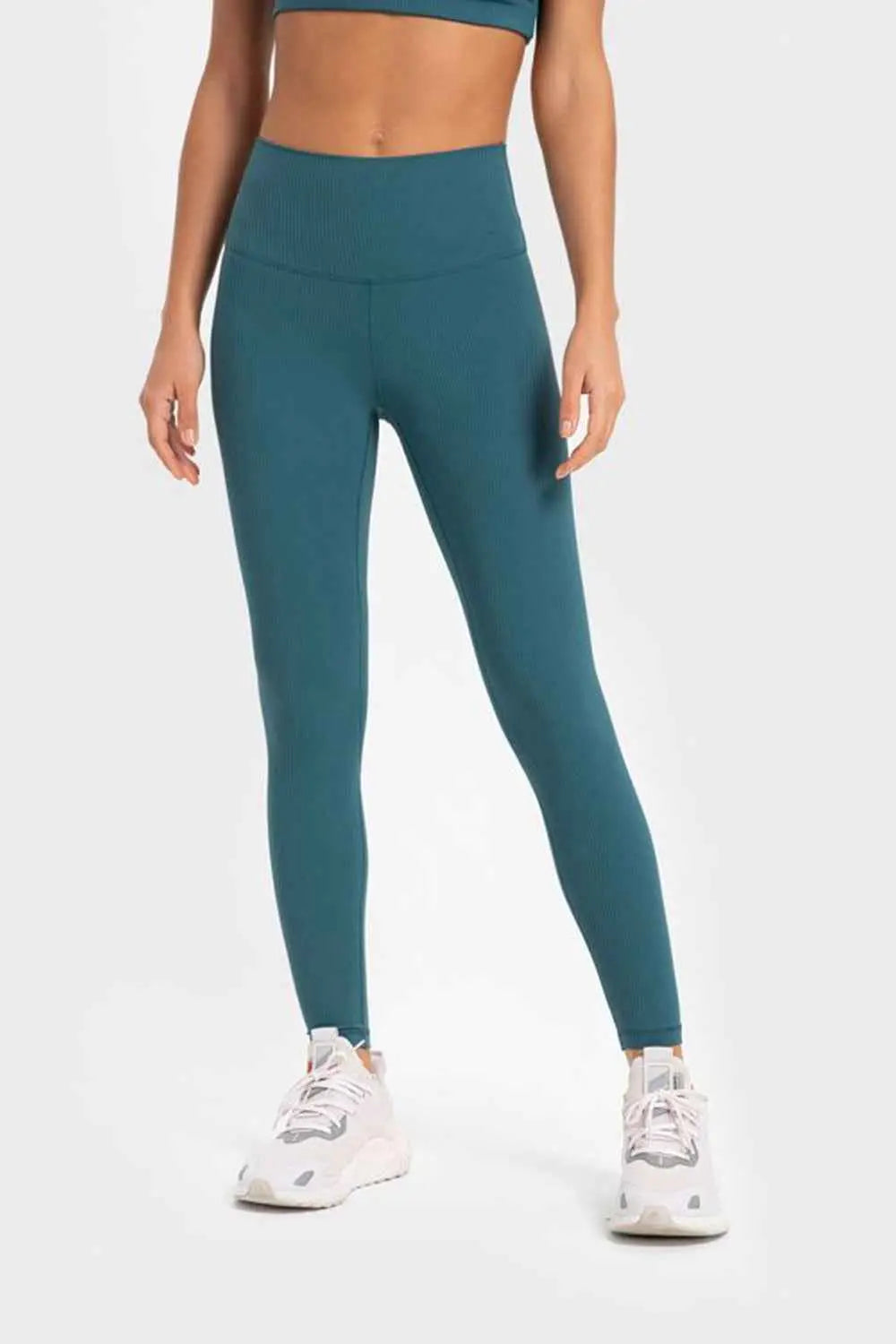 Millennia Highly Stretchy Wide Waistband Yoga Leggings - Mr Lou’s Place
