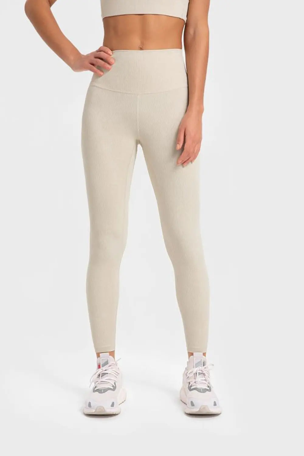 Millennia Highly Stretchy Wide Waistband Yoga Leggings - Mr Lou’s Place