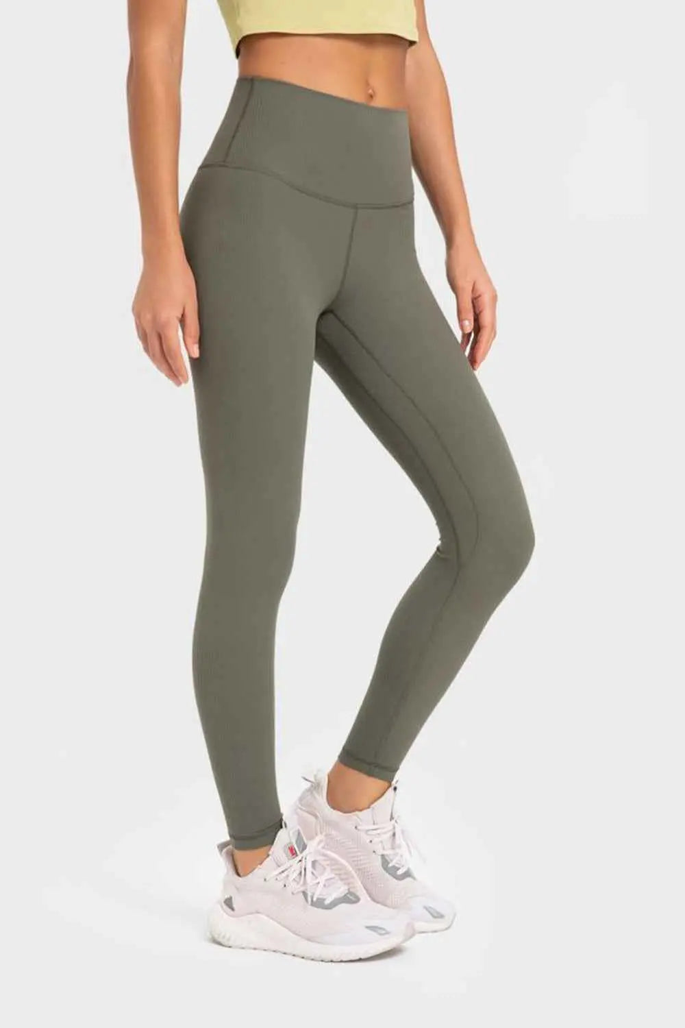 Millennia Highly Stretchy Wide Waistband Yoga Leggings - Mr Lou’s Place